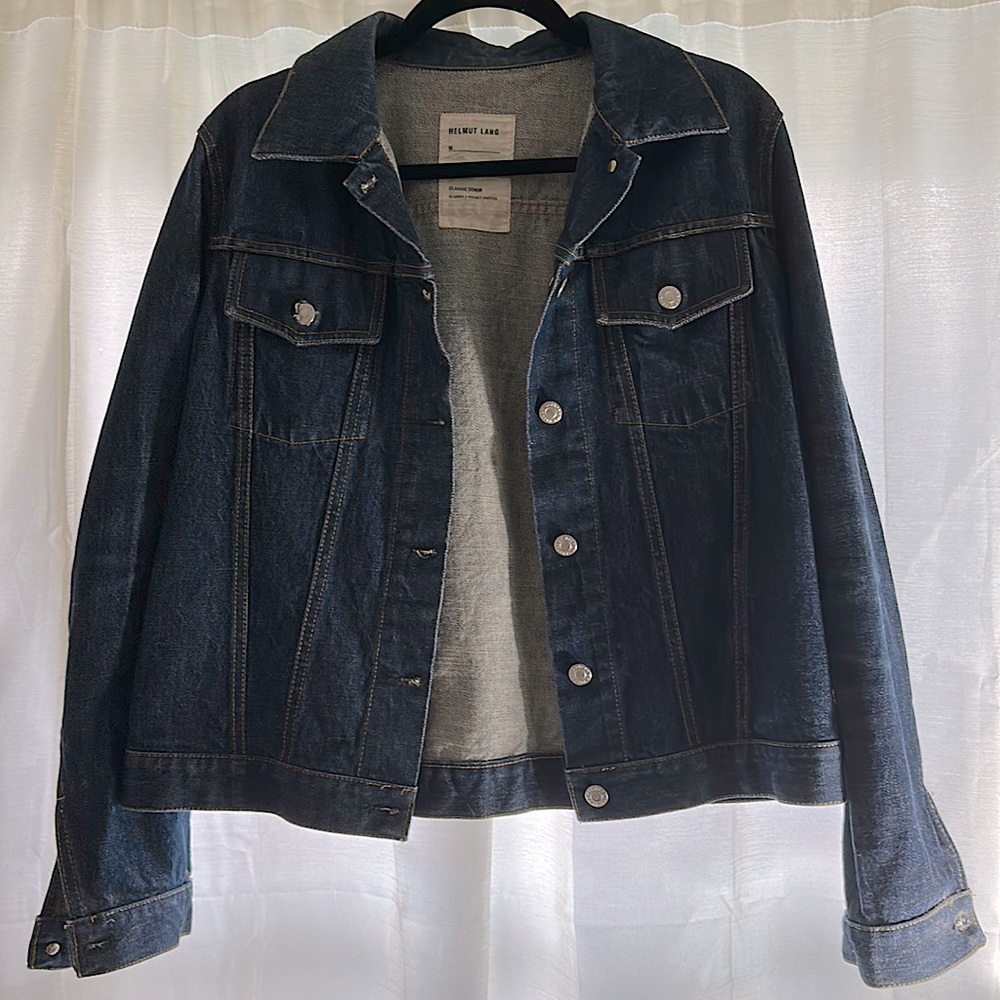 Helmet Lang Denim Jacket - Size Medium